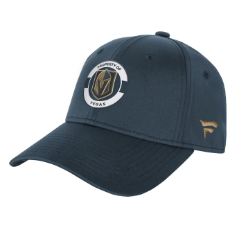 Vegas Golden Knights dziecięca czapka baseballowa Authentic Pro Training Camp Stretch Fit navy