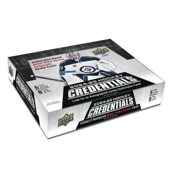 NHL pudełka karty hokejowe NHL 2024-2025 Upper Deck Credentials Hobby Box