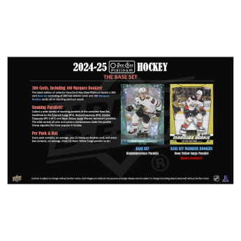 NHL pudełka karty hokejowe NHL 2024-25 Upper Deck O-Pee-Chee Platinum Blaster Box