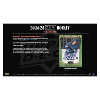 NHL pudełka karty hokejowe NHL 2024-25 Upper Deck O-Pee-Chee Platinum Blaster Box