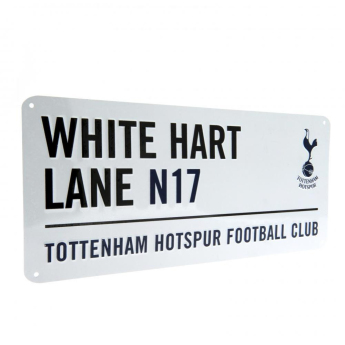 Tottenham plakietka stalowa metallic sign