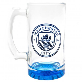 Manchester City szklanka Stein Glass Tankard CC