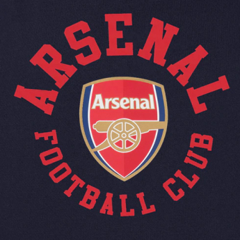 Arsenal męska bluza z kapturem graphic navy