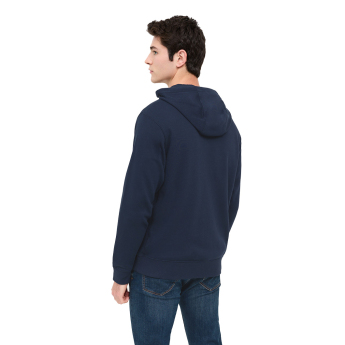 Barcelona męska bluza z kapturem Club Zip obsidian