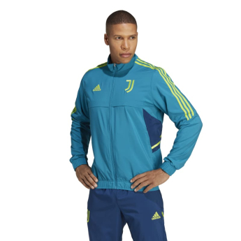 Juventus męska bluza piłkarska Condivo Presentation teal