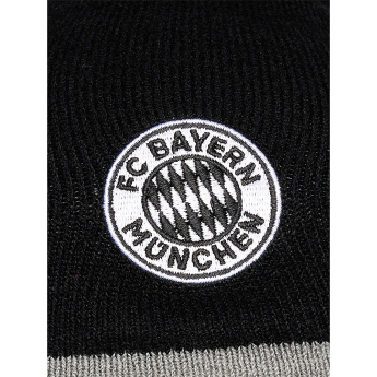 Bayern Monachium czapka zimowa dziecięca Reverse grey