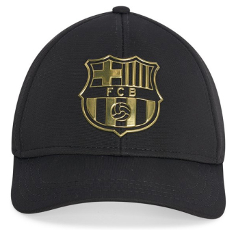 Barcelona czapka baseballówka Crest gold