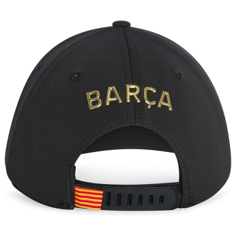 Barcelona czapka baseballówka Crest gold