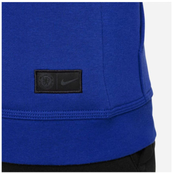 Chelsea dziecięca bluza z kapturem Zip blue