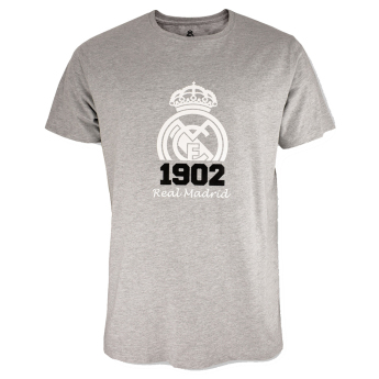 Real Madryt koszulka męska Crest grey