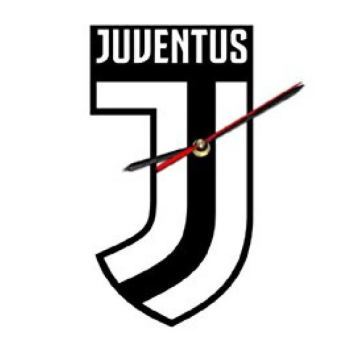 Juventus zegar ścienny Logo