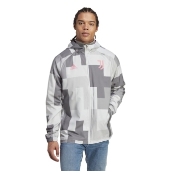 Juventus męska kurtka z kapturem Windbreaker Graphic