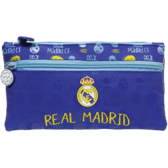 Real Madryt piórnik na ołówki Double Flat blue