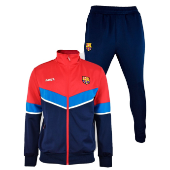 Barcelona męski dres piłkarski Mood red