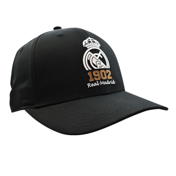 Real Madryt czapka baseballówka No43 Crest black