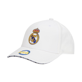 Real Madryt dziecięca czapka baseballowa No44 Crest white
