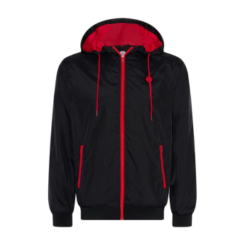 Bayern Monachium męska kurtka z kapturem Wind Classic black
