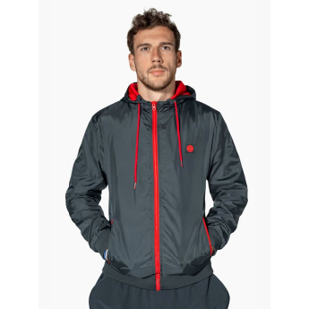 Bayern Monachium męska kurtka z kapturem Wind Classic black