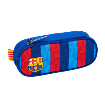 Barcelona piórnik na ołówki oval Stripe