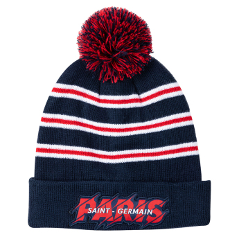 Paris Saint Germain czapka zimowa Pompon Stripe