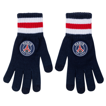 Paris Saint Germain rękawiczki Stripe