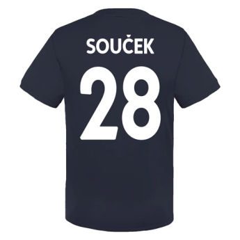 West Ham United dziecięca koszulka meczowa Navy Souček