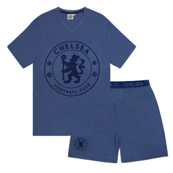Chelsea piżama męska Short Blue Marl