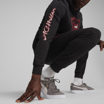 AC Milan męska bluza z kapturem FtblIcons black