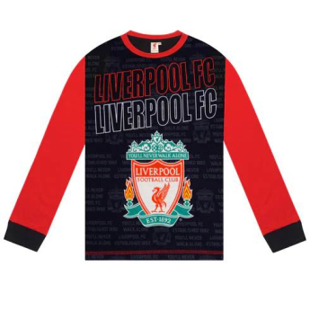 Liverpool piżama dziecięca Long Text