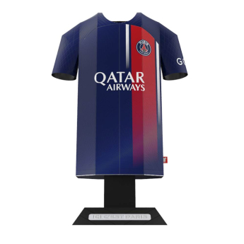 Paris Saint Germain Metalowy model 3D Home Jersey 2023/24 Kit
