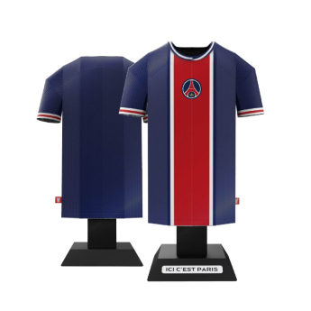 Paris Saint Germain Metalowy model 3D Retro Jersey Kit