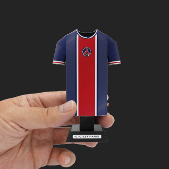 Paris Saint Germain Metalowy model 3D Retro Jersey Kit