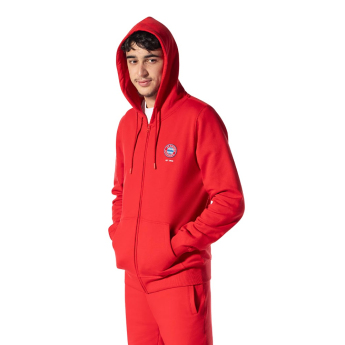 Bayern Monachium męska bluza z kapturem Hooded Zip red