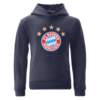 Bayern Monachium dziecięca bluza z kapturem Essential navy