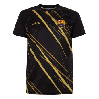 Barcelona dziecięca koszulka meczowa Lined black