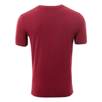 Bayern Leverkusen koszulka męska Logo burgundy