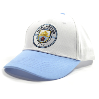 Manchester City czapka baseballówka Constrast sky white