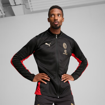 AC Milan męska bluza piłkarska Training black