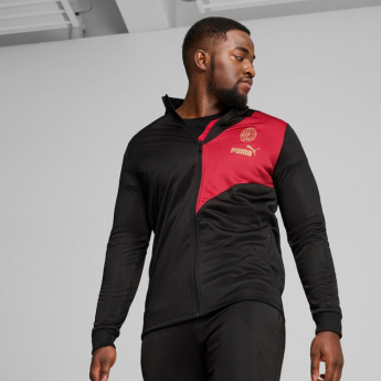 AC Milan męska bluza piłkarska Track Culture black
