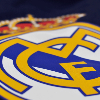 Real Madryt męska bluza z kapturem No25 Crest navy