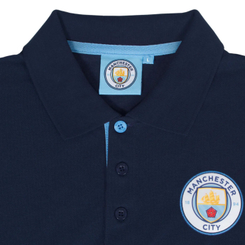 Manchester City męska koszulka polo Contrast navy