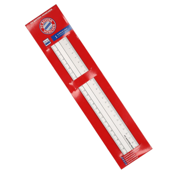 Bayern Monachium linijka 30 cm aluminium