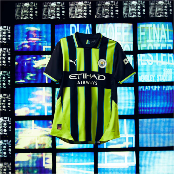 Manchester City piłkarska koszulka meczowa 24/25 outdoor