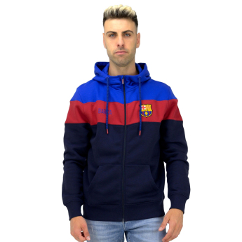 Barcelona męska bluza z kapturem Match