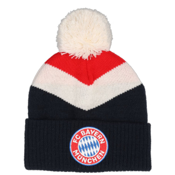 Bayern Monachium czapka zimowa Colourblock