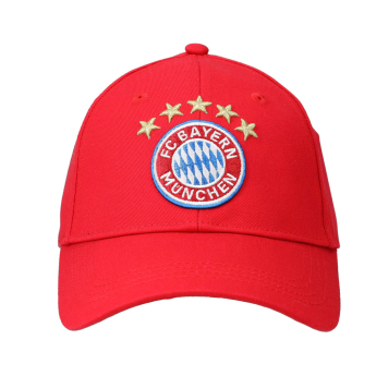 Bayern Monachium czapka baseballówka Crest red