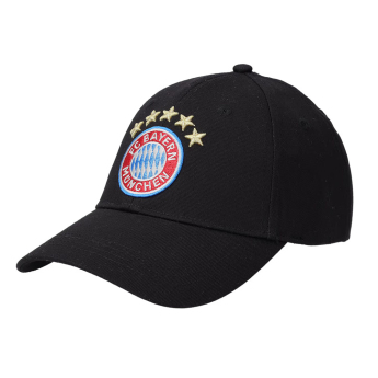 Bayern Monachium dziecięca czapka baseballowa Crest black