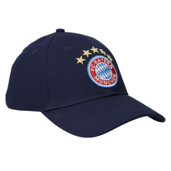 Bayern Monachium dziecięca czapka baseballowa Crest navy