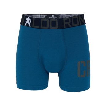 Cristiano Ronaldo bokserki chłopięce 2pack CR7 Bamboo blue