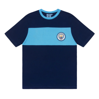 Manchester City piżama męska Long Stripe